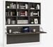 Le lit escamotable horizontal avec bureau et bibliothèque intégrés SPACIO - Ouverture automatique assistée - Photo n°1