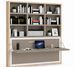 Le lit escamotable horizontal avec bureau et bibliothèque intégrés SPACIO - Ouverture automatique assistée - Photo n°1
