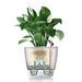 LECHUZA Jardinière CLASSICO LS 35 ALL-IN-ONE blanc brillant 16060 - Photo n°8