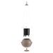 LECHUZA Jardinière suspendue BOLA Color 23 ALL-IN-ONE Marron sable - Photo n°3