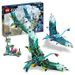 LEGO Avatar 75572 Le Premier Vol en Banshee de Jake & Neytiri, Jouet Pandora, avec Animaux - Photo n°1