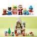 LEGO DUPLO 10976 La Maison en Pain d'Épices du Pere Noël, Jouet Enfants 2 Ans - Photo n°4