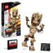 LEGO Marvel 76217 Je s'Appelle Groot, Figurine sur Les Gardiens de la Galaxie 2 - Photo n°1