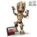 LEGO Marvel 76217 Je s'Appelle Groot, Figurine sur Les Gardiens de la Galaxie 2 - Photo n°2