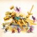 LEGO NINJAGO 71774 L'Ultra Dragon d'Or de Lloyd, Jouet avec Figurines Kai et Zane - Photo n°2