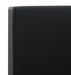 Lit adulte 2 tiroirs simili cuir noir Nyam 120x200 cm - Photo n°6
