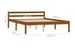 Lit adulte pin massif foncé Dorma 120x200 cm - Photo n°7