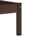 Lit adulte pin massif marron Dorma 120x200 cm - Photo n°6