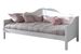 Lit banquette AMORI 90x200 – Blanc laqué, sommier & tiroir lit en option - Photo n°1