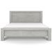 Lit Bois Gris 160 Akia - Photo n°1