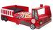 Lit camion de pompier FIRE 70x140 cm – Rouge – Sommier & LED inclus - Photo n°1