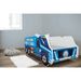 Lit camion police bleu 70x140 cm - Sommier et matelas inclus - Photo n°4