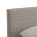 Lit coffre 160x200 cm tissu gris Vincennes - Photo n°9