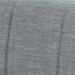 Lit coffre simili cuir blanc et tissu gris Xenni 180x200 cm - Photo n°8