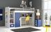 Lit combiné enfant haut de gamme Versaci 90x190 cm - Photo n°1