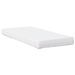 Lit de jour avec matelas blanc 90x200 cm bois de pin massif - Photo n°9