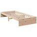 Lit de jour sans matelas 90x190 cm bois de pin massif - Photo n°7