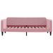 Lit de repos rose 80x200 cm velours - Photo n°3