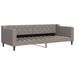 Lit de repos taupe 80x200 cm tissu - Photo n°1