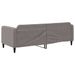 Lit de repos taupe 80x200 cm tissu - Photo n°5