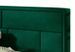 Lit double velours vert tête de lit capitonnée Lenzo - 4 tailles - Photo n°3