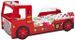 Lit enfant camion de pompier 90x200 cm avec LED – Sommier inclus - Photo n°1