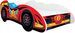Lit enfant voiture F1 Top car rouge 70x140 cm - Sommier et matelas inclus - Photo n°1