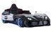 Lit enfant voiture de police noir SPEED – 90 x 190 cm - Photo n°1