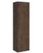 Lit escamotable 140x190 cm avec 1 colonne de rangement bois noyer kanto - Photo n°4