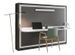 Lit escamotable avec bureau 90x200 anthracite P 35 Kinoa - Photo n°1