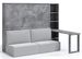 Lit escamotable horizontal 140x190 Prolok - Photo n°1