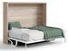 Lit escamotable horizontal 90x180 avec bureau Bona Haut de gamme - Photo n°2