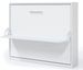 Lit escamotable horizontal 90x180 avec bureau Bona Haut de gamme - Photo n°6