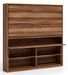 Lit escamotable horizontal 90x190 avec rangement et bureau Laura - Photo n°9