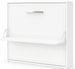 Lit escamotable horizontal avec bureau BONA - Ouverture automatique assistée - Haut de gamme renforcé – Spécial location meublée - Photo n°1