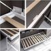Lit escamotable horizontal avec tiroirs et canapé Berka 140x190 Haute de gamme - Photo n°5