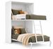 Lit escamotable superposé vertical 2 couchages VERKALI – Sommier inclus – Ouverture assistée - Photo n°1
