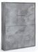 Lit escamotable vertical 140x190 cm gris ciment Banila - Photo n°1