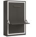 Lit escamotable vertical avec bureau STUDANTE - Photo n°1