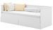 Lit extensible gigogne 80x200 cm avec rangements HELA – 2 couchages + matelas inclus - Photo n°1