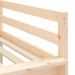 Lit mezzanine enfants avec tour bleu 80x200cm bois pin massif - Photo n°11