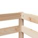 Lit mezzanine enfants avec tour bleu 90x190 cm bois pin massif - Photo n°12