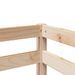 Lit mezzanine enfants avec tour bleu 90x200 cm bois pin massif - Photo n°12