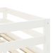 Lit mezzanine enfants avec tunnel rose 90x200cm bois pin massif - Photo n°10