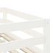 Lit mezzanine enfants échelle blanc 90x190 cm bois pin massif - Photo n°9