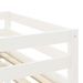 Lit mezzanine enfants et rideaux bleu 90x200cm bois pin massif - Photo n°10