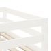 Lit mezzanine enfants et rideaux rose 90x200cm bois pin massif - Photo n°11