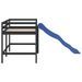 Lit mezzanine enfants toboggan 90x200 cm bois pin massif - Photo n°6