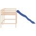 Lit mezzanine enfants toboggan 90x200 cm bois pin massif - Photo n°6