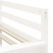 Lit mezzanine enfants toboggan blanc 90x200 cm bois pin massif - Photo n°9